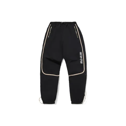 LINING BADFIVE New Standard Черные Мужские Вязаные Спортивные Штаны