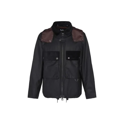 BARBOUR RE Engineered SPEY Куртки и Пальто Мужской Черный