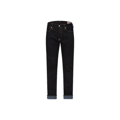 EVISU Джинсовый Синий Мужские Джинсы