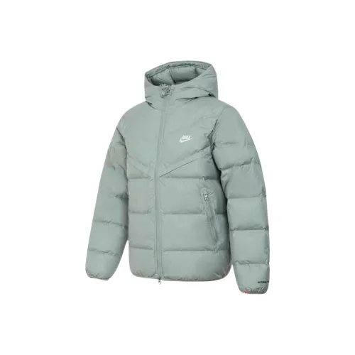 nike Пуховик Мужской Светло-Серый