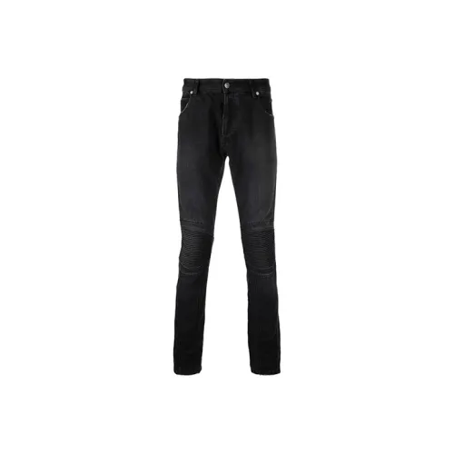 BALMAIN Мужские черные джинсы