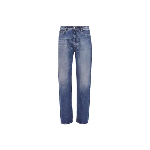 Ferragamo Blue Men's Jeans Феррагамо Синий Мужские Джинсы