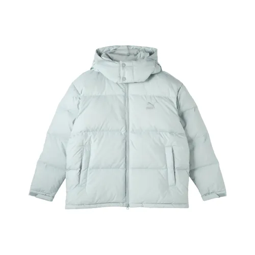 PUMA Пуховик Мужской Platinum Серый