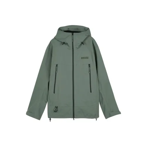 Skechers Куртки и Пальто Мужской Agave Зеленый