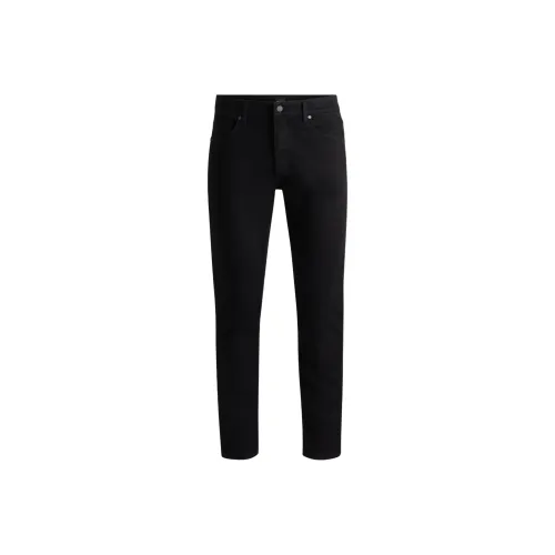 Hugo Boss Черные Мужские Джинсы