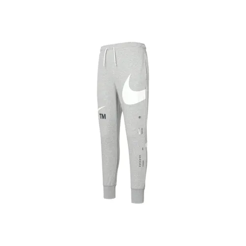 Nike Вязаные тренировочные штаны мужские светло-серые