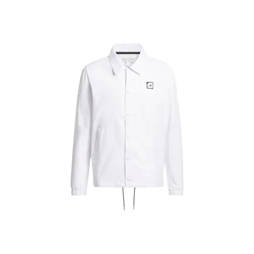 Adidas Adicross Coaches Куртка Куртки Пальто Мужской Белый