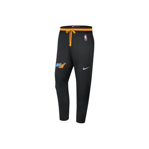 Nike Dri Fit Черные Мужские Вязаные Тренировочные Штаны