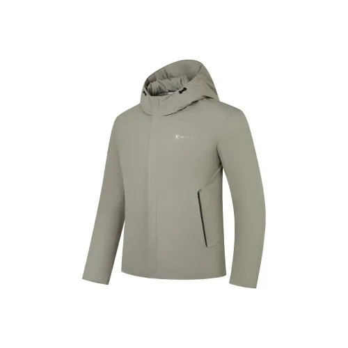 QIAODAN Пуховик Мужской Осенний Трава