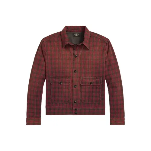 DOUBLE RL SS25 Куртки и Пальто Мужской Красный