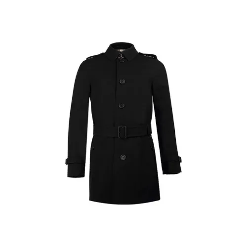 Burberry Тренчкот Мужской Черный
