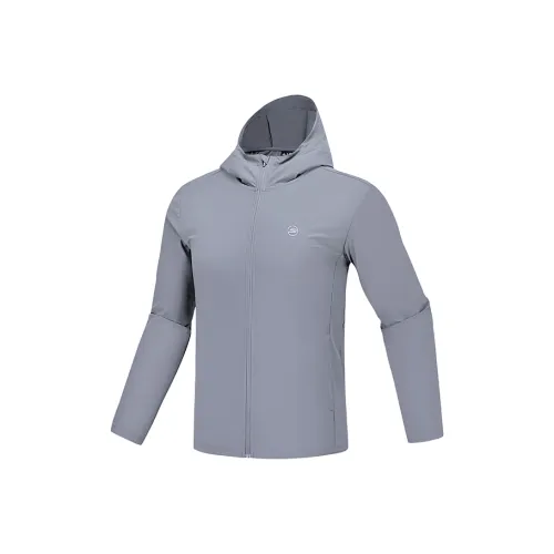 Skechers Sportlife Куртка Мужская Ветреная Серого цвета