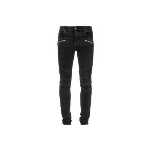 BALMAIN Мужские черные джинсы