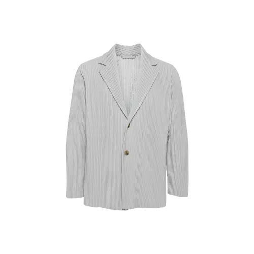 Homme Plissé Issey Miyake Куртки и Пальто Мужской Серый