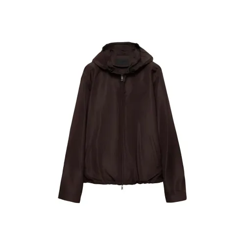 PRADA Куртки и Пальто Мужской Эбеновый