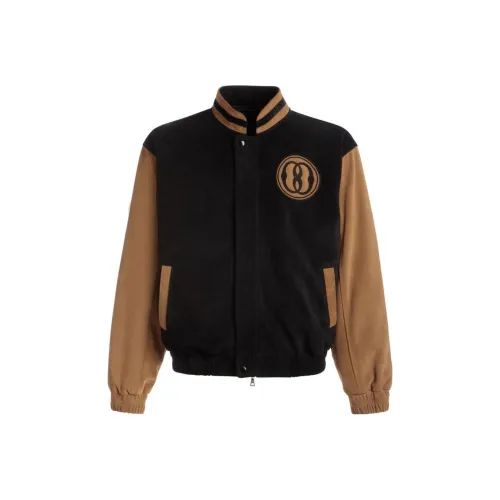 BALLY Кожа Куртка Мужская Черная