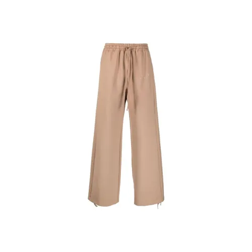 Off Белый Верблюжий Коричневый Мужские Вязаные Спортивные Штаны