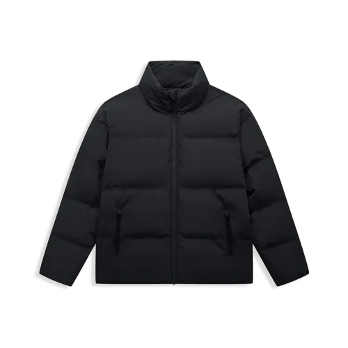 XTEP Пуховик Унисекс Глубокий Черный