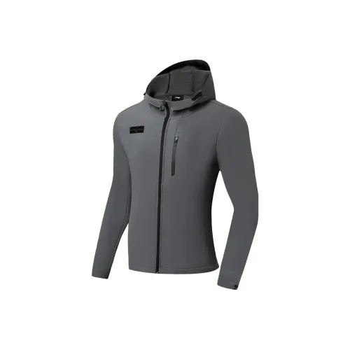 LINING Fitness Series Тренчкот Мужской Сланцево-Серый