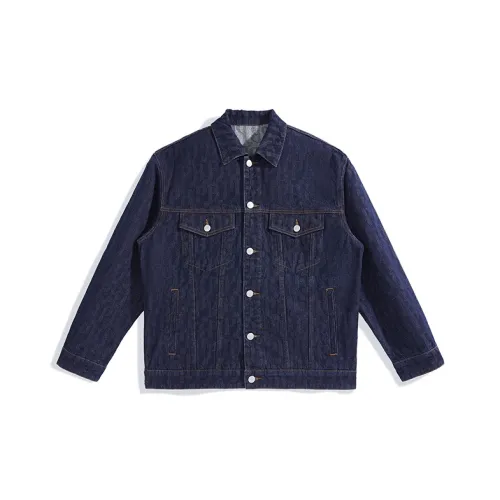 PEACEBIRD MEN Full JACQUARD DENIM Куртка Мужская