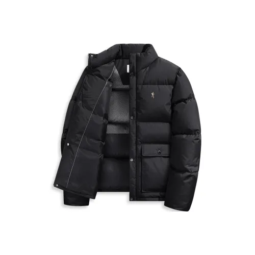 Dance with Wolves Пуховик Мужской Черный