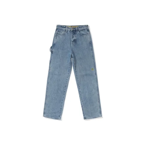 Drew House Smiley Collection Синие Унисекс Джинсы