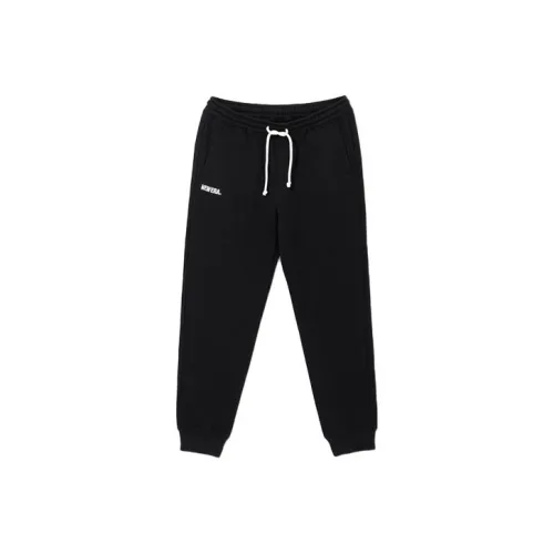 New Era FW21 Вязаные спортивные штаны унисекс черные