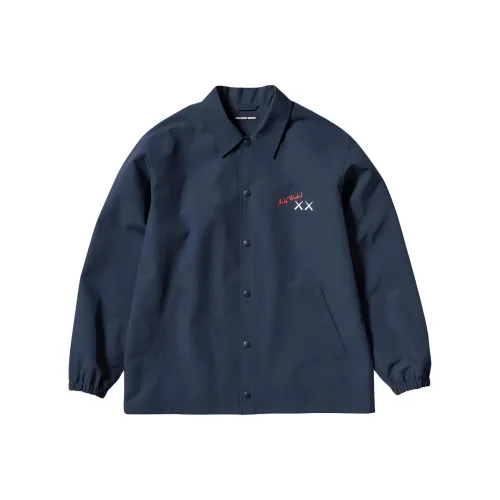 UNIQLO KAWS x WARHOL Collaboration Куртка Унисекс Морской Синий