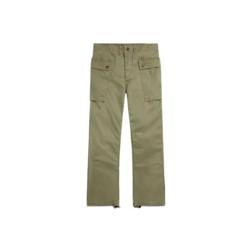 DOUBLE RL Елочка Field CarGo Pants Карго Брюки Мужские Оливково-зеленые