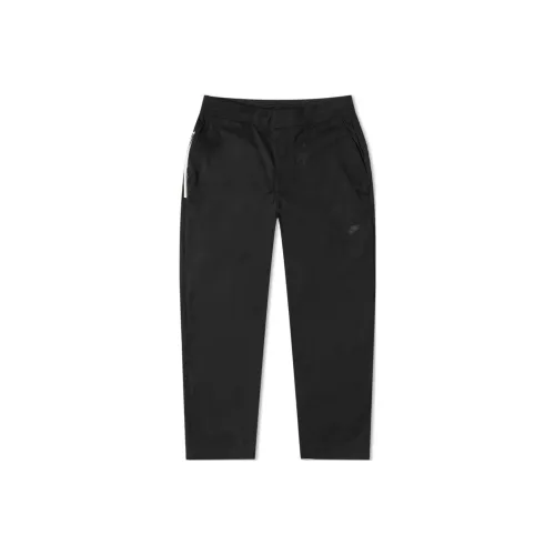 Nike Черные Мужские Вязаные Тренировочные Штаны