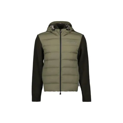 Moncler Пуховик Мужской Зеленый