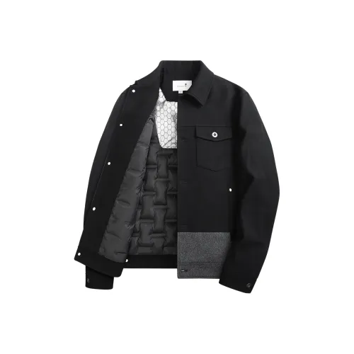 Dance with Wolves Пуховик Мужской Черный