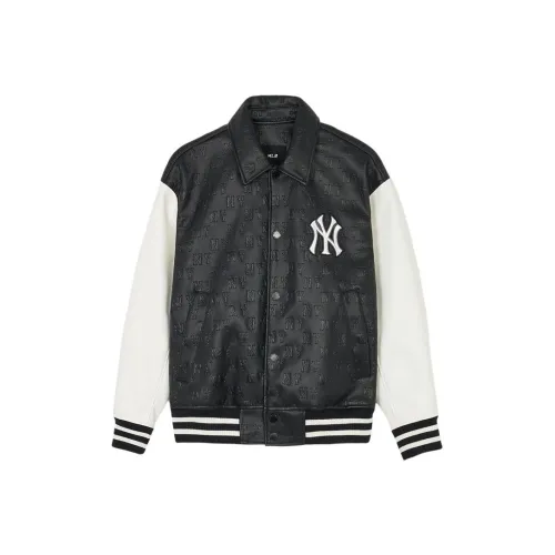Mlb Base Logo Cara Varsity SS24 Куртки Пальто Унисекс Черный
