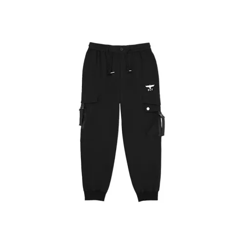 BOY LONDON Черные унисекс брюки карго