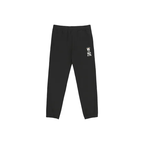 MLB Нью-Йорк Янкис Черные Унисекс Вязаные Тренировочные Брюки