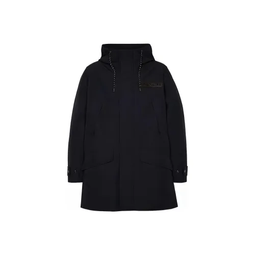 COACH Морской синий Мужской Парки