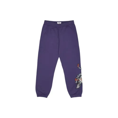 PALACE Фиолетовые Мужские Вязаные Спортивные Штаны
