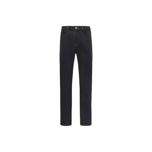 MONCLER FW21 Темный индиго Мужские Джинсы