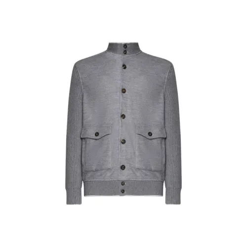 Eleventy FIRSTCLASS Made IN Italy Куртки Пальто Мужской Серый