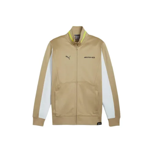 PUMA AMG Мужской Motorsport Дорожная Куртка Куртки и Пальто Мужской Хаки