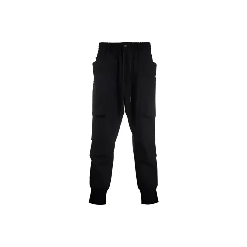 Y 3 Черные мужские вязаные тренировочные брюки