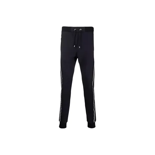 BALMAIN Черные Мужские Вязаные Спортивные Штаны