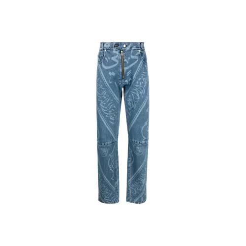 GmbH Blue Men's Jeans GmbH Синий Мужской Джинсы