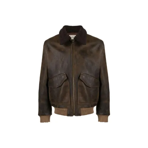 Zadig Voltaire Кожа Куртка Унисекс Многоцветная