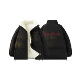 Чёрный-Красный (Ветрозащитная дверь с флисовой подкладкой)