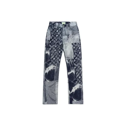 Овен Синий Унисекс Джинсы