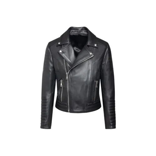 BALMAIN Мужские кожаные куртки