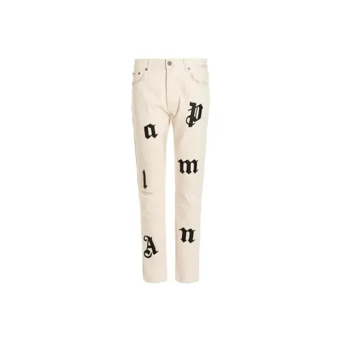 PALM ANGELS Белый Мужской Джинсы