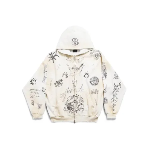 BALENCIAGA Белый Унисекс Куртки