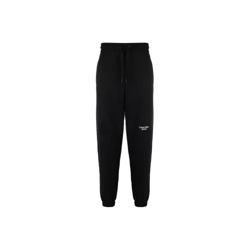 Calvin Klein Черные Мужские Вязаные Спортивные Штаны